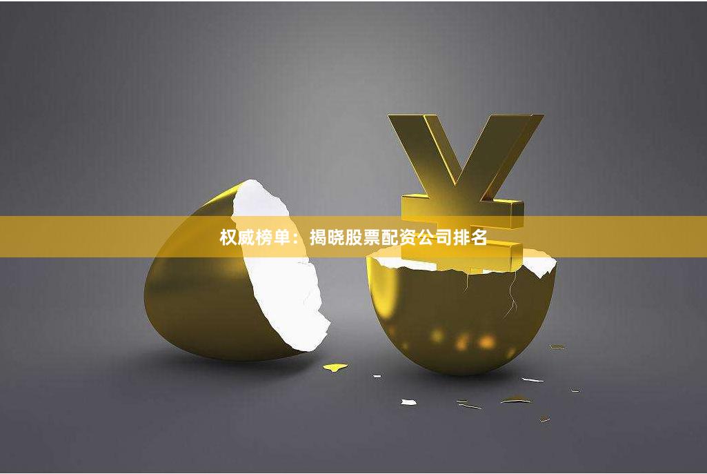 权威榜单：揭晓股票配资公司排名
