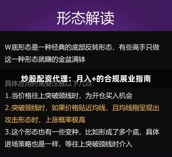 炒股配资代理：月入+的合规展业指南